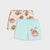 Sinsay Girl's Aqua & Beige Paw Patrol Printed Pack Of 2 Shorts