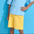 Sinsay Boy's Yellow Drawstring Shorts