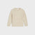 Sinsay Boy's Beige Cable Knit Crew Neck Sweater