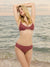 Sinsay Women's Dusty Rose Plain Bikini Top|Sinsay In Lebanon