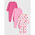 Sinsay Baby Girl's Multicolor Long Sleeve 3-Pack Overall