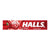 A pack of Halls Assorted Cherry Flavor candy with 8 pieces. The packaging is predominantly red with an image of a cherry and the Halls logo.