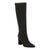Marc Fisher LTD Women's Black Suede Yarli Leather Boot