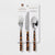 Threshold Cutlery Stainless Steel Flatware Set