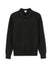 Dark gray blazer on a white background
