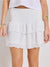 Sinsay Women's White Mini Skirt | Sinsay In Lebanon