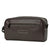 Steve Madden Men's Dark Brown Travel Kit Bag