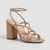 Jessica Simpson Women's Light Brass Azimma Braided Heeled Sandals