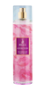 Risala Addiction perfume spray bottle with pink marbled design on a white background