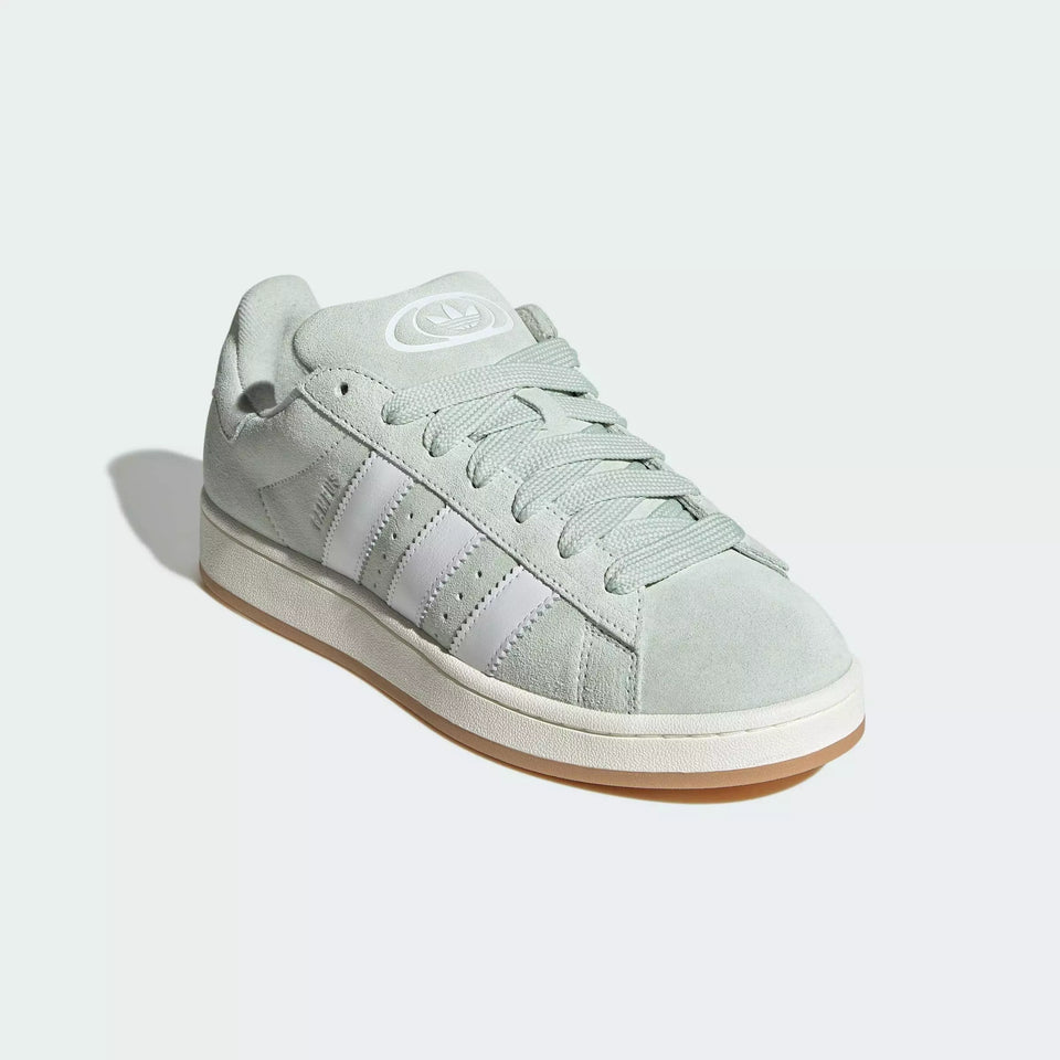 Light gray sneaker with a white sole on a light gray background
