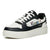 Anta Men's Black & White Low Top Sneakers