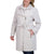 Halston Women's Light Grey Belted Trench Coat