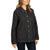 Boston Traders Women's Black Faux Suede Trucker Jacket