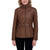 Kenneth Cole Reaction Women's Brown Belted Faux Leather Jacket