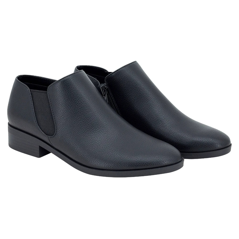 Kensie Women's Black Sammy Short Boots