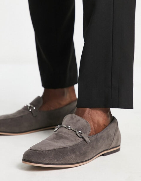 ASOS Design  Men's Gray Casual Shoes ANS259 (Shoes 48, 51,53,57,68)shr