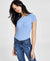 Aveto Women's Blue Short Sleeve T-Shirt | Aveto In Lebanon