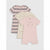 Sinsay Girl's Multicolored 3-Pack Short Sleeve Romper