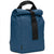 A blue waterproof roll-top backpack with black straps and a top carry handle, shown on a plain white background.