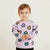 Sinsay Baby Girl's Purple Heart Printed Blouse