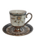 Al Sultan Ceramic Coffee Cups 6pcs + Saucers 6pcs / HD28-381A