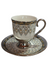 Al Sultan Ceramic Coffee Cups 6pcs + Saucers 6pcs / HD28-382A