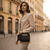 Bebe Monogram Women Crossbody Bag & Wallet Set – Black