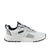 A Puma athletic sneaker in white, gray, and black, shown from a side profile view against a plain white background.