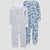 Carter's Boy's Multicolor Cotton Snug Fit Sea Life and Whales Footed Overall 2 Pack | Carter's In Lebanon
