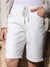 Sinsay Men's White Denim Short | Sinsay In Lebanon