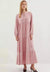 Big Dart Women's Pink Laced Hijab Dress | Big Dart In Lebanon