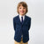 Sinsay Boy's Navy Flap Pockets Blazer