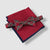 Tommy Hilfiger Men's Red Plaid Bow Tie And Pocket Square Set