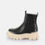 Buffalo Women's Black/Beige Aspha Chelsea Mid Boots | Buffalo in Lebanon