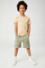 Cotton On Boy's Khaki Denim Short | Cotton On In Lebanon
