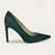 Nine West Women's Dark Green Oraye Pump Heels Dark Green