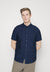 Michael Kors Men's Navy Slim-Fit Yarn-Dyed Linen Shirt | Michael Kors In Lebanon