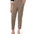 Frank And Oak Womens Brown Amelia High-Rise Balloon Ankle Pants