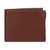 Tommy Hilfiger Mens Brown Rfid Global Stripe Leather Pass Case Wallet