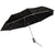 totes Womens Black Titan Compact Windproof Travel Folding Umbrella