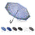 Totes Flower Garden Auto Reverse Close Folding Umbrella