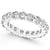 Macys Charter Club Womens Crystal All-Around Anniversary Statement Ring