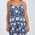 iCollection Plus Size Ultra Soft Sleep Nightgown - Blue Multi