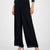 Anne Klein Women's Anne Black High-Rise Pull-on Wide-Leg Pants
