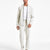 Alfani Men's White Tea Alfatech Regular-Fit Compact Textured Ponte-Knit Pants