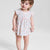 First Impressions Baby Girl's Angel White Dinosaur Meadow Sunsuit Dress