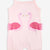 First Impressions Baby Girl's Beloved Pink Flamingo Graphic Romper