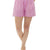 GapBody Women's Pink Stripe Boxer Sleep Shorts