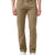 Buffalo David Bitton Men's Dark Beige Straight Six French Terry Knit Pants