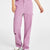 Ultra Flirt Women's Light Purple High-Rise Washed Cargo Jeans